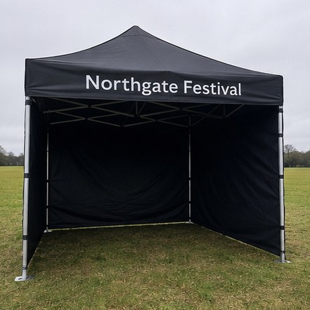Customized tents for festivals and outdoor events