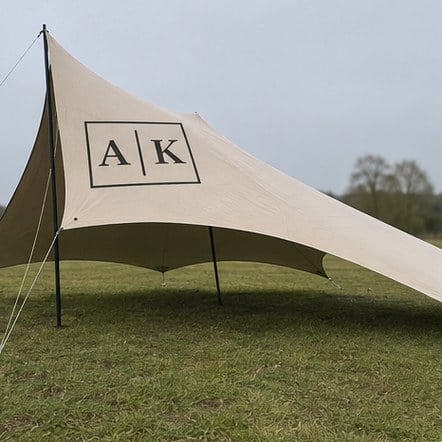 Stretch Tents with custom branding